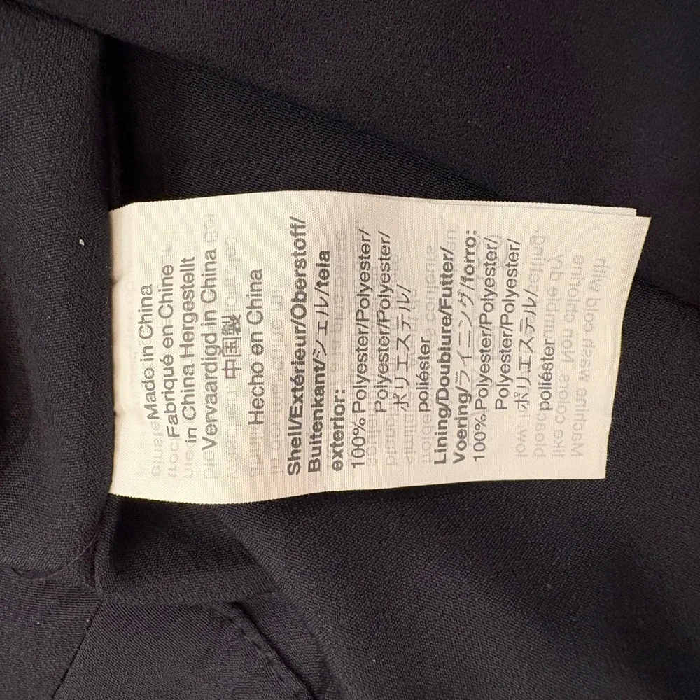 J. Crew Navy Pleated Midi Skirt - Picture 6 of 6
